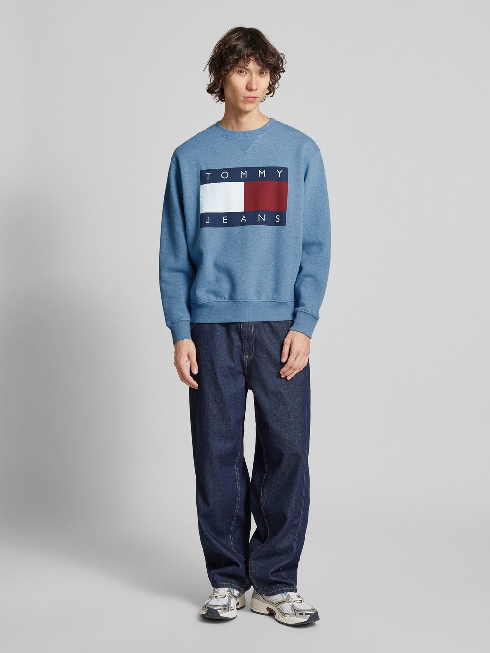 

Толстовка с логотипом Tommy Jeans, синий