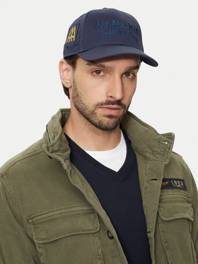 

Бейсболка Aeronautica Militare Cappellino 242HA1181CT2848, темно-синий