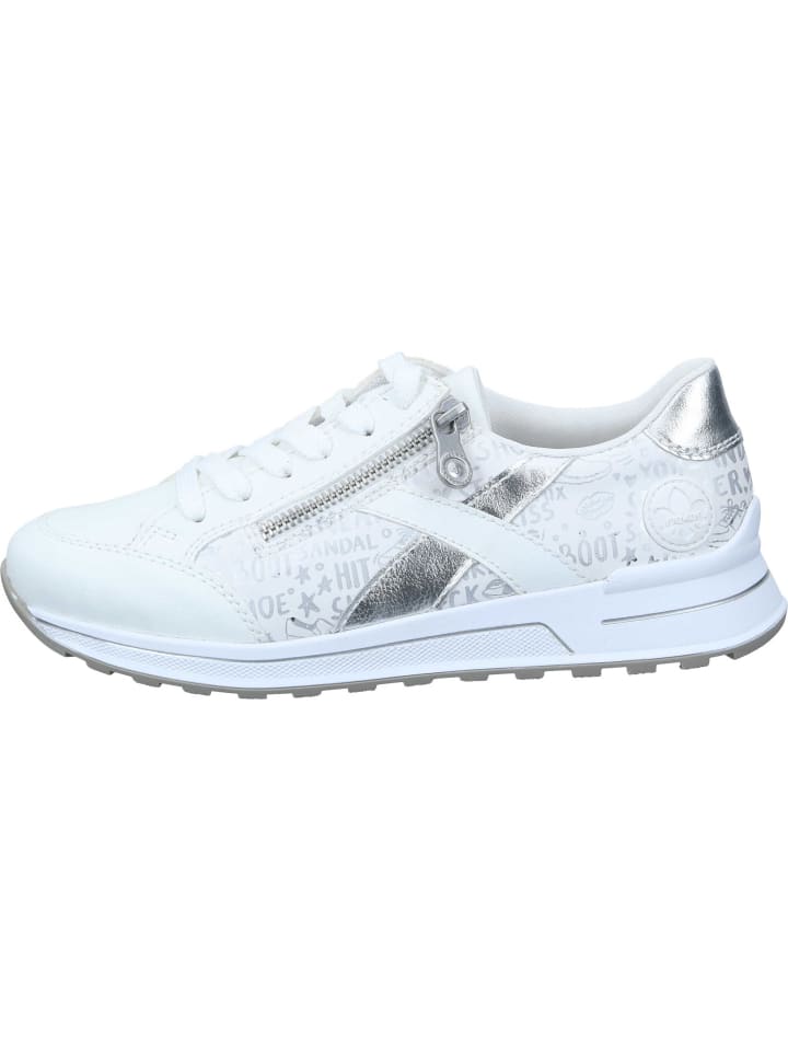 Элегантные туфли на шнуровке rieker, цвет weiss/bianco/silber — фото 2