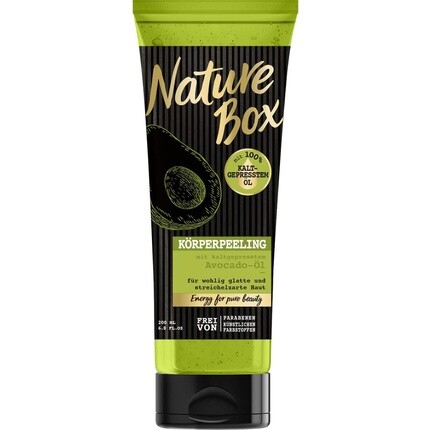 

Nature Box Скраб для тела с маслом авокадо, 200 мл — упаковка из 3 шт.