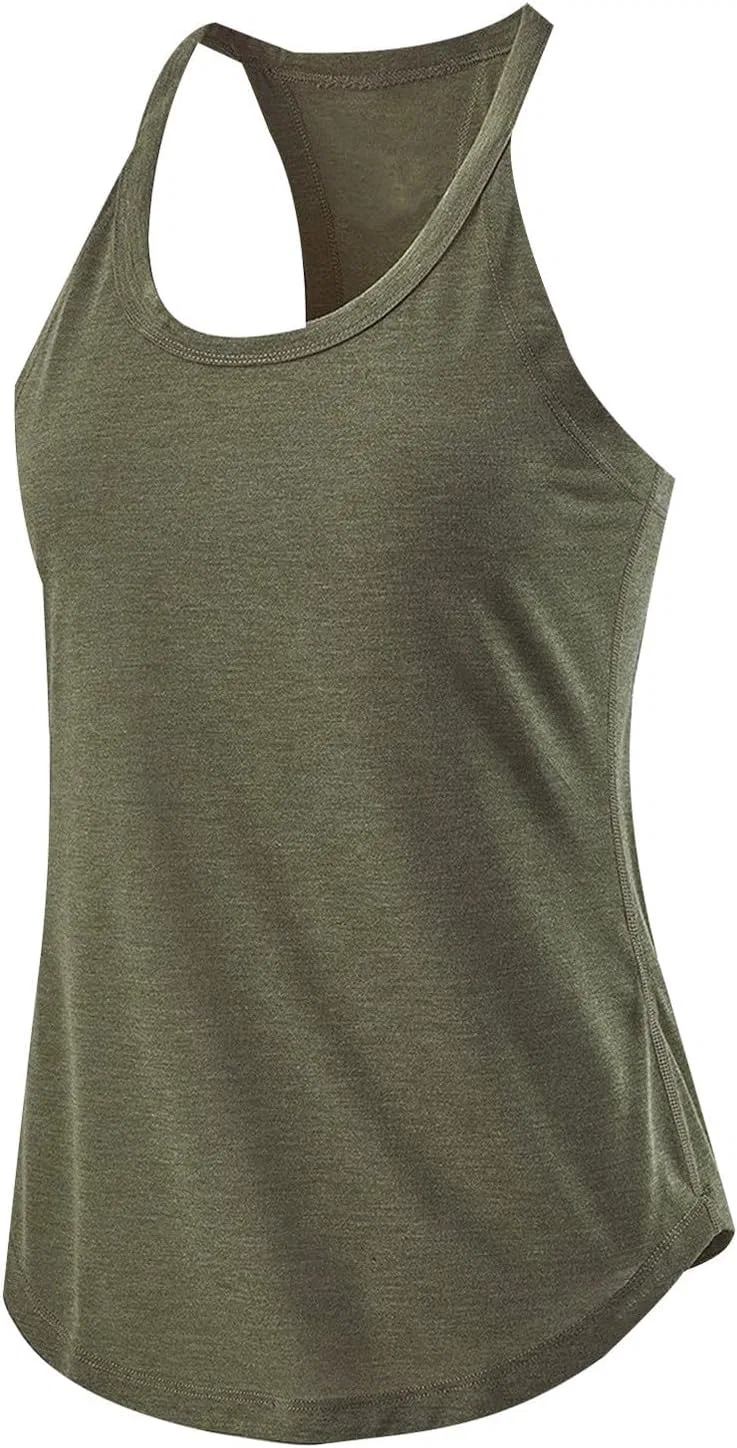 Топ женский активный, Quick Dry, Army Green