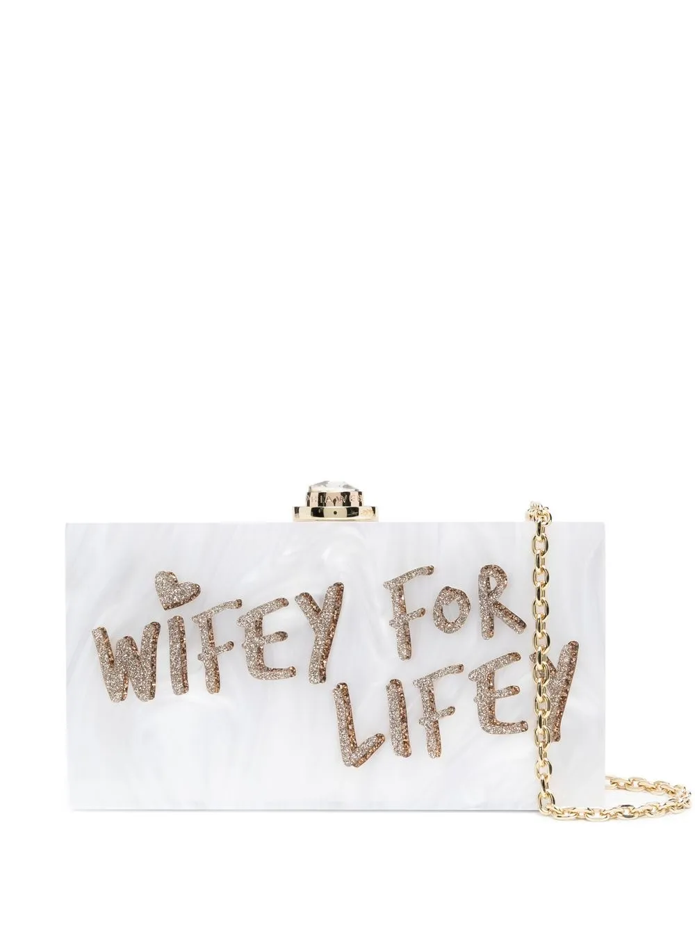 

Клатч Cleo Wifey Sophia Webster, белый