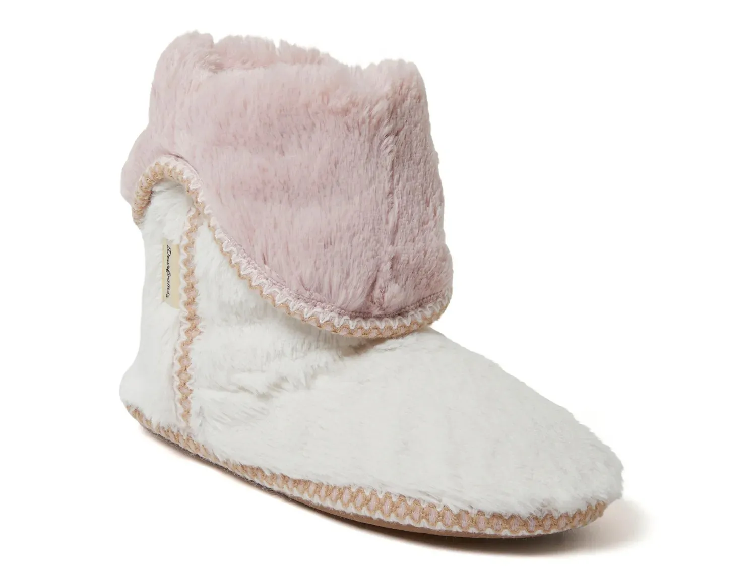 Тапочки-ботинки Dearfoams Beth Bootie Slipper - женские, муслин