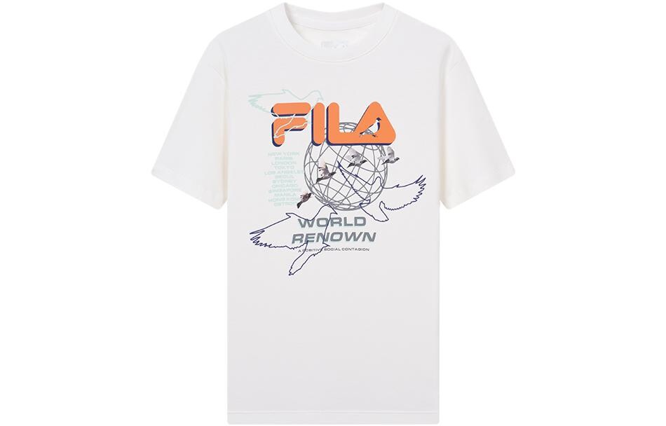 

Футболка GS Fila Kids, цвет Cloud White