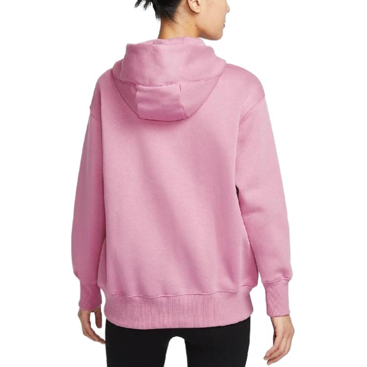 Nike Спортивный свитшот Phoenix Fleece женский Elemental Pink/Sail White — фото 4