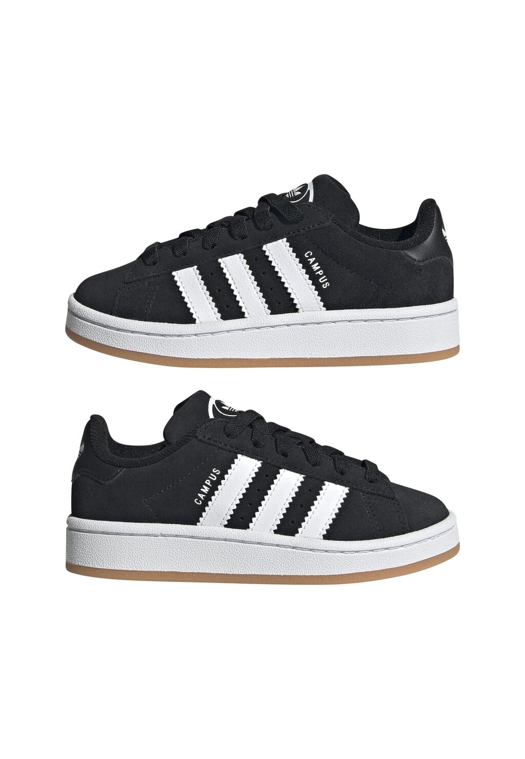 Кроссовки Campus 00S Unisex adidas Originals, основной черный ftwr с белой резинкой — фото 3