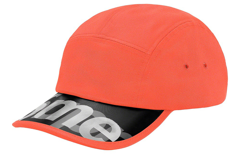 

Лентикулярный козырек кепка Supreme, черный