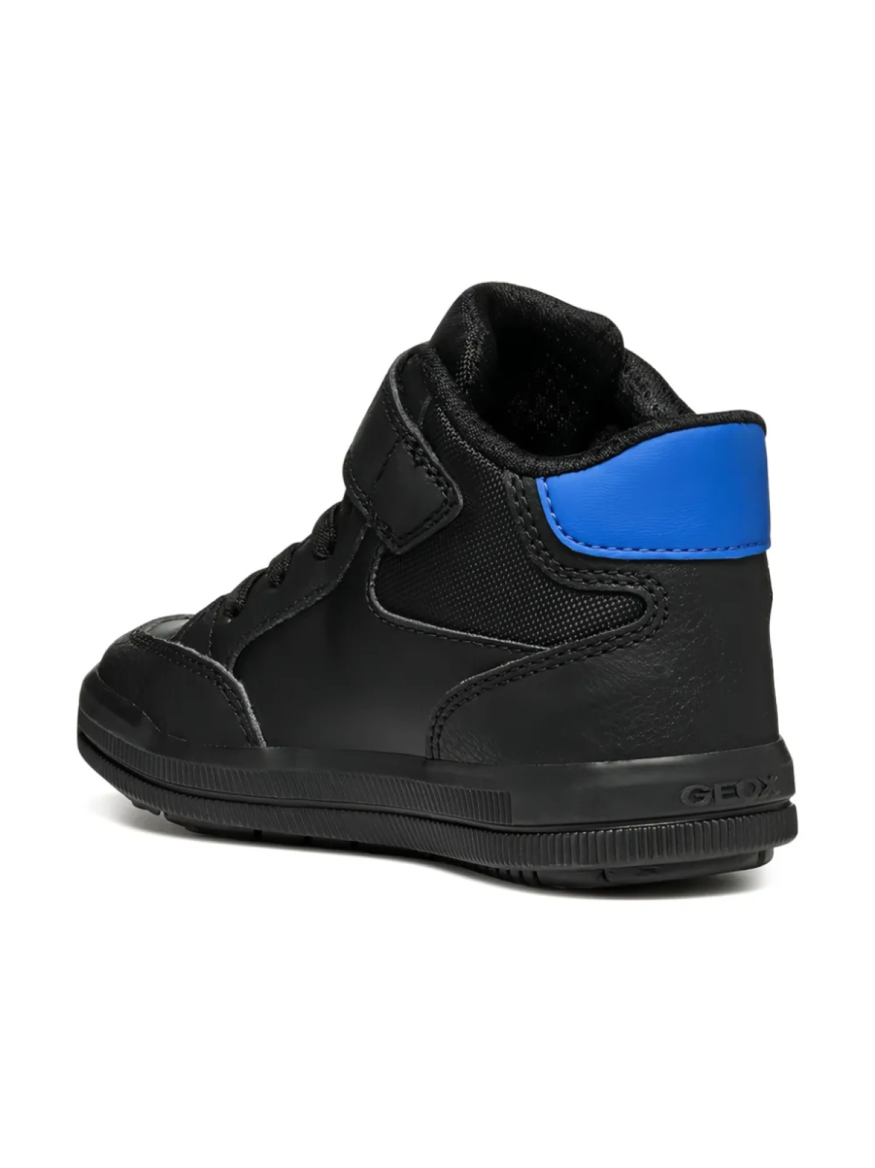 Высокие кеды Arzach на шнуровке Geox Kids, черный — фото 4