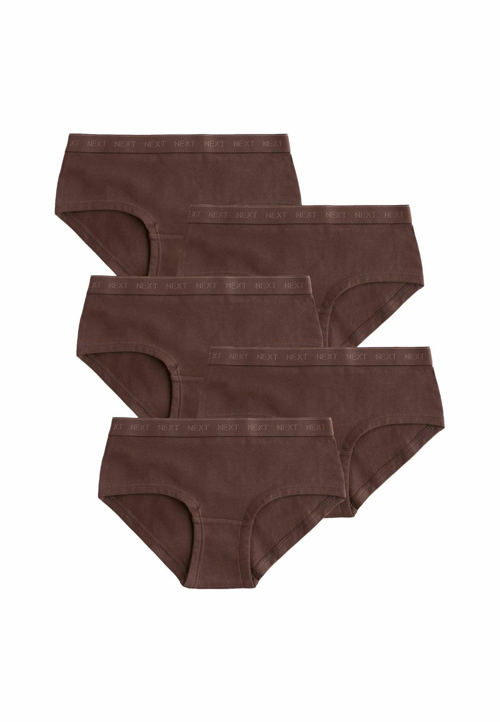 

Трусы-брифы 5 PACK Next, коричневый