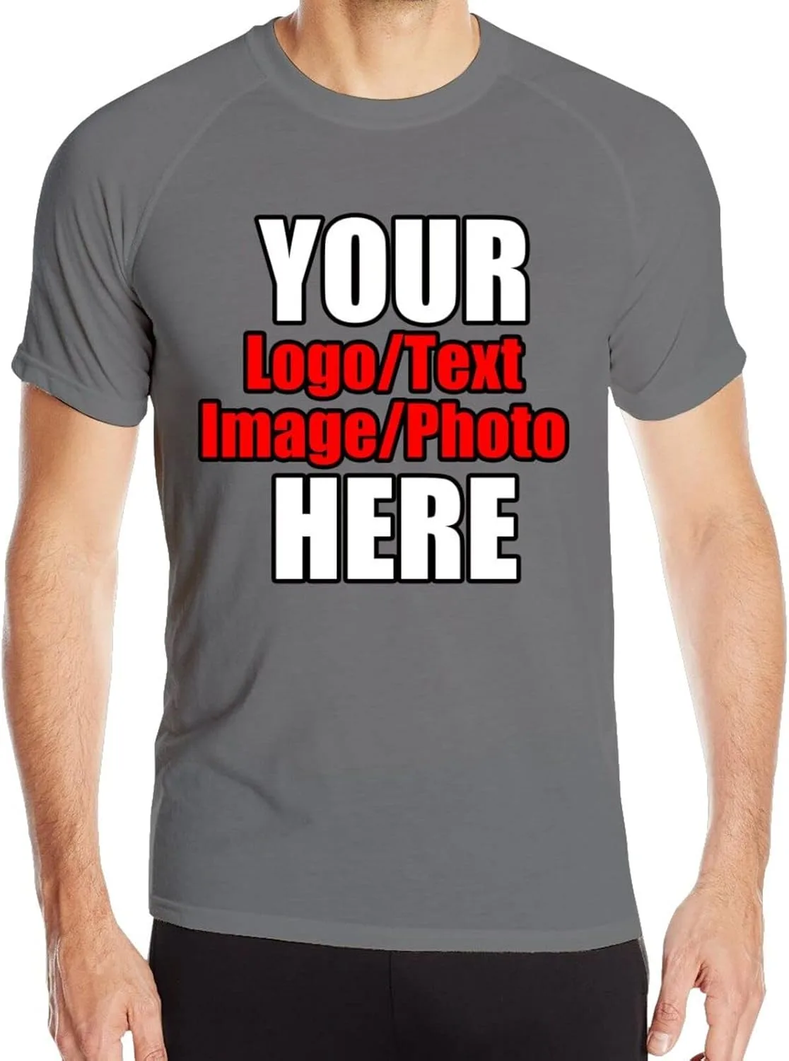 

Мужская футболка Custom Tech с коротким рукавом JCETUNO