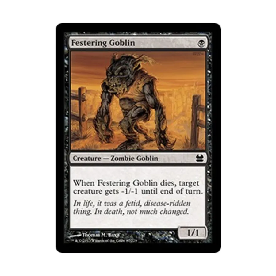 

CCG Гнойный гоблин (клавиша C), MTG - Modern Masters 2013