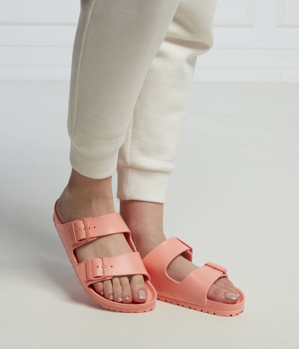 Сандалии женские Birkenstock Аризона ЭВА резиновые, розовый — фото 2