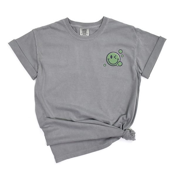 

SWSmiley boba - женская футболка с принтом garment dyed Simply Sage Market, Grey, Серый, SWSmiley boba - женская футболка с принтом garment dyed Simply Sage Market, Grey