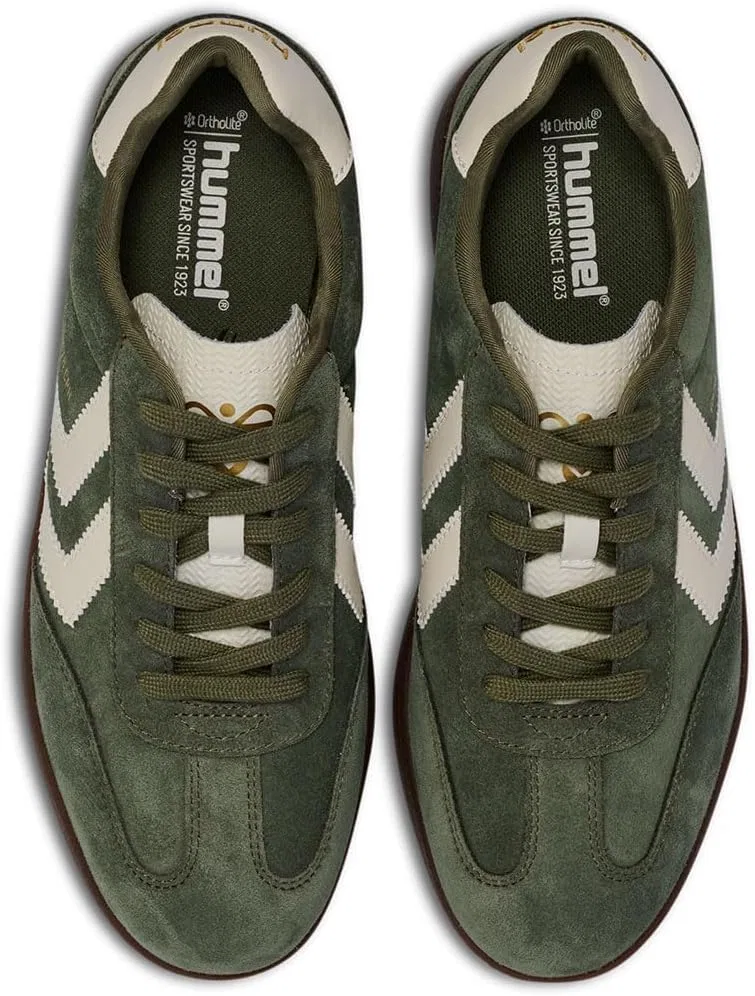 Кроссовки Hummel VM78 CPH SP для дома, зеленые/бежевые, артикул 229510-6603 — фото 4