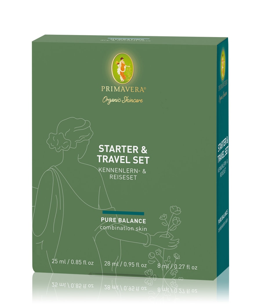 

Набор для ухода за лицом Primavera Starter & Travel Sets Pure Balance, 1 шт.