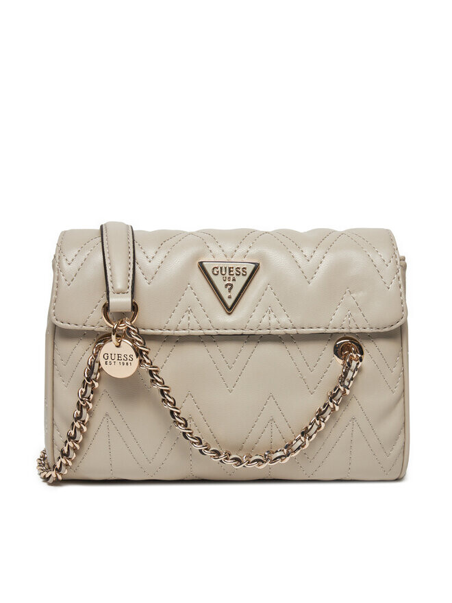 

Вечерняя сумка Guess Eda HWQG95 05200, бежевый