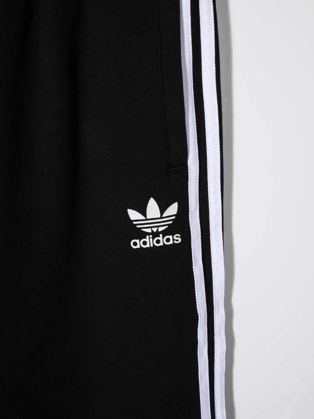 Спортивные брюки с логотипом Adidas Kids, черный — фото 3