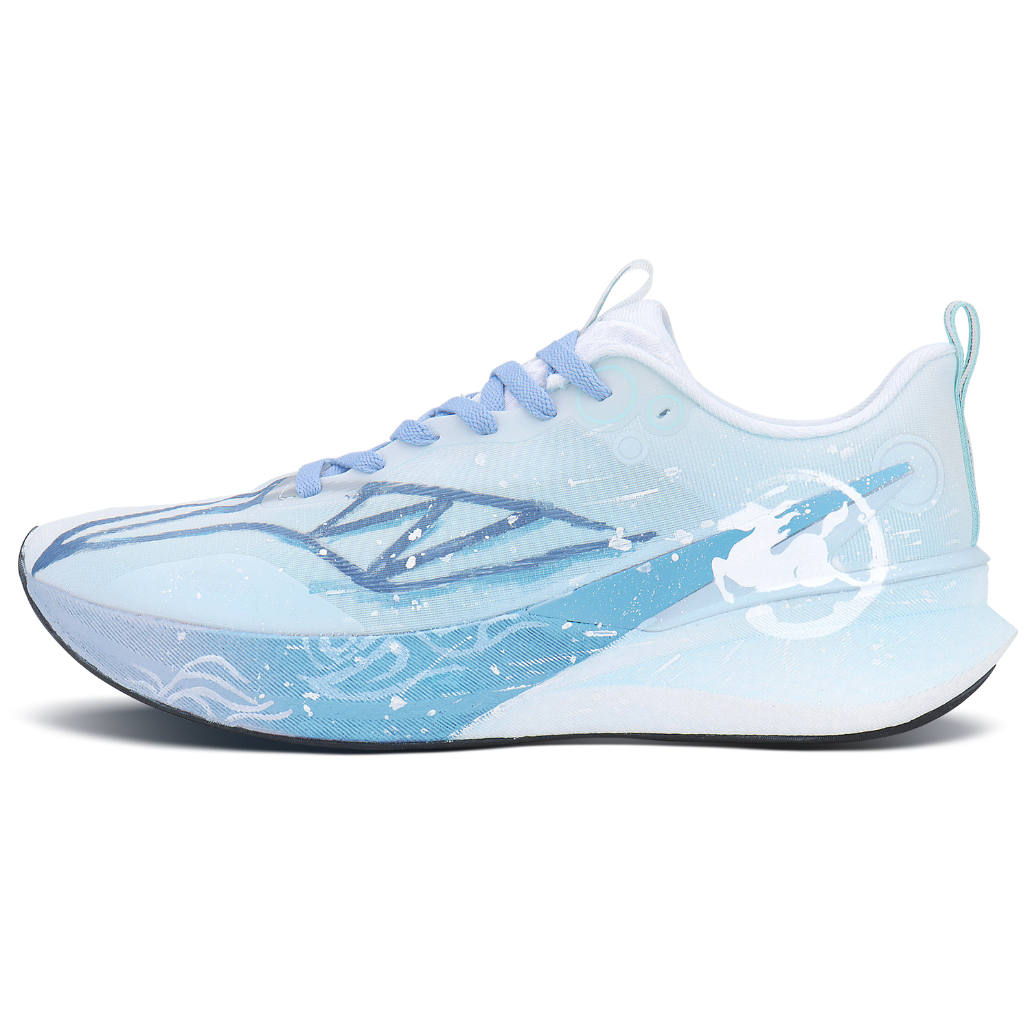 Li-Ning Li Ning Red Hare 8PRO амортизирующие нескользящие дышащие низкие кроссовки для повседневных тренировок и бега Unisex — фото 3