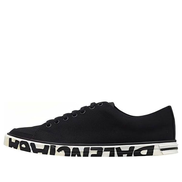 

Кроссовки logo sole canvas lace up 'sneakers' Balenciaga, черный