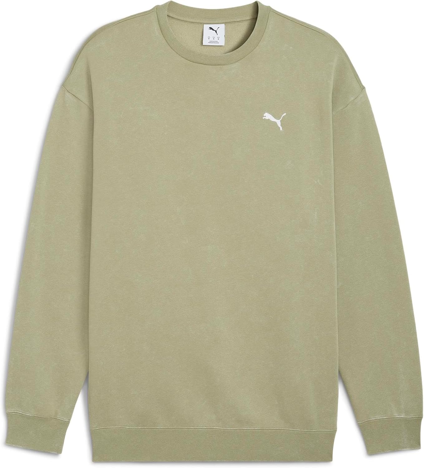 

Мужская повседневная спортивная толстовка Puma FL 690921, на флисовой подкладке, свободного кроя, с круглым вырезом