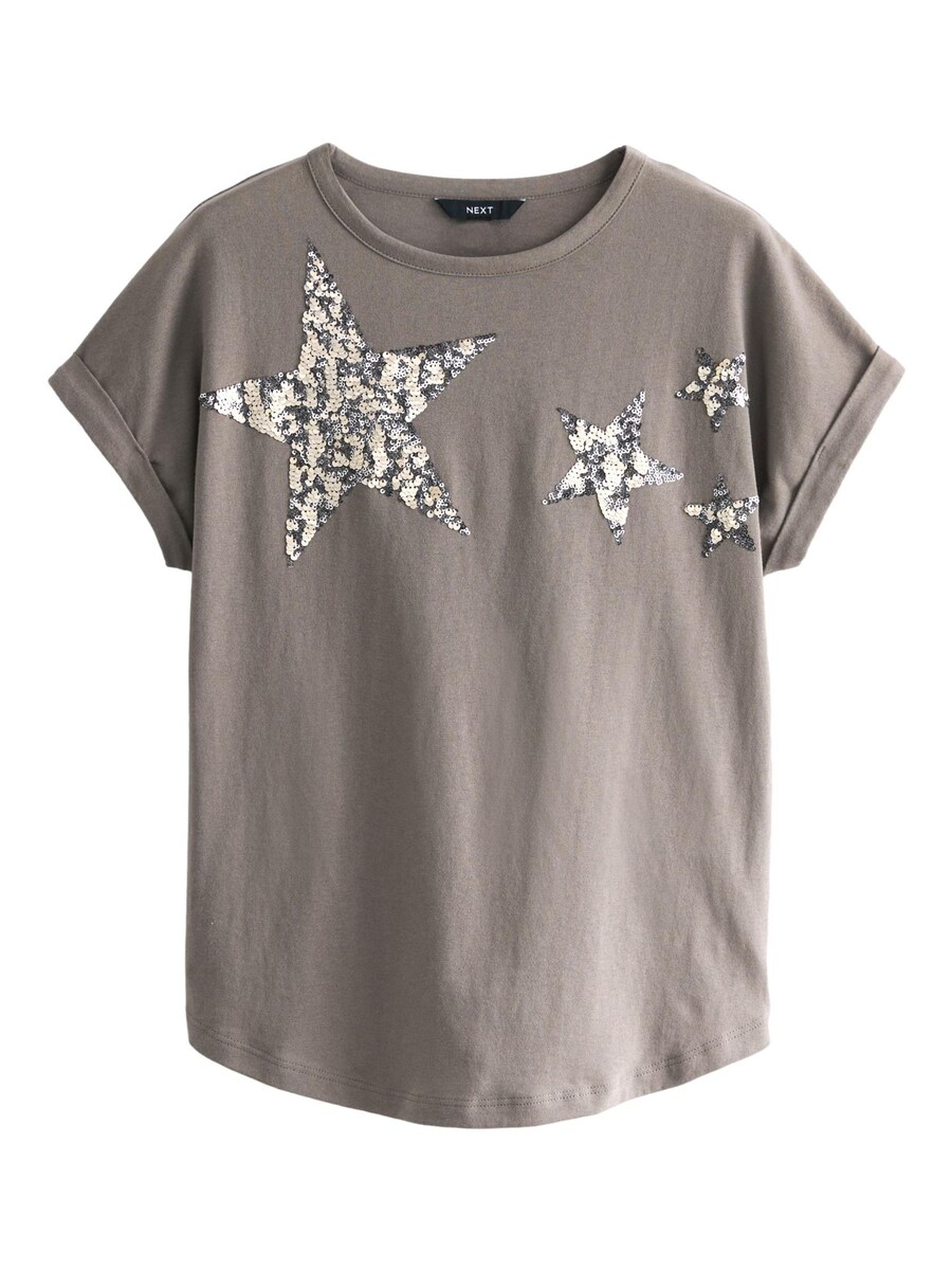 

Футболка Next Shirt, серо-коричневый