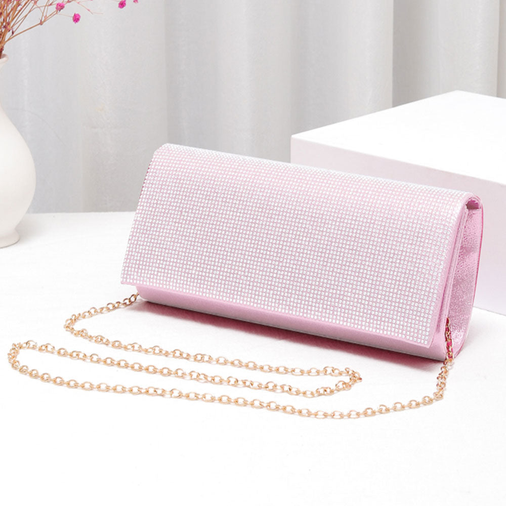 

Блестящий вечерний клатч-кроссбоди FASHNZFAB