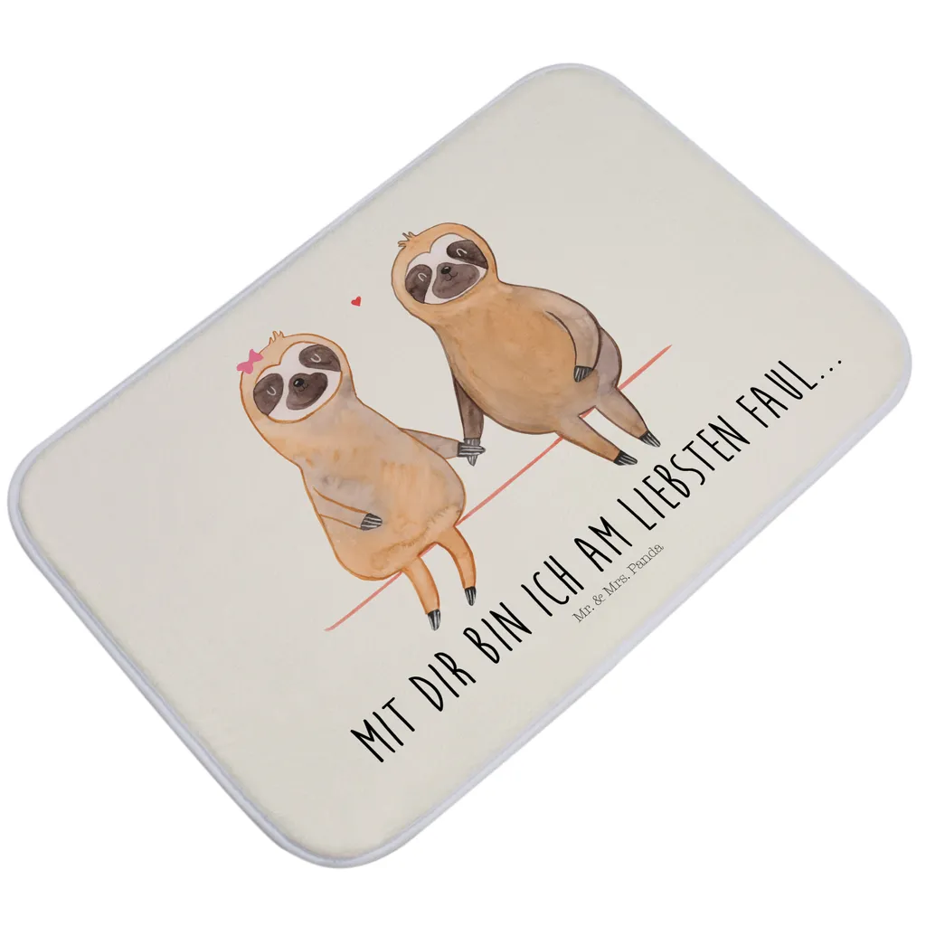 

Коврик для ванной Mr. & Mrs. Panda, белый