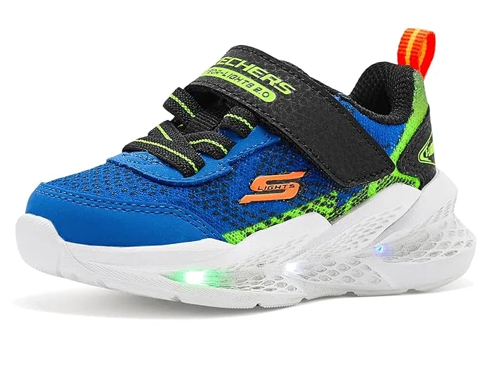 Кроссовки со светящейся подошвой Meteor-Lights 2.0 401490N SKECHERS KIDS, Blue/Black