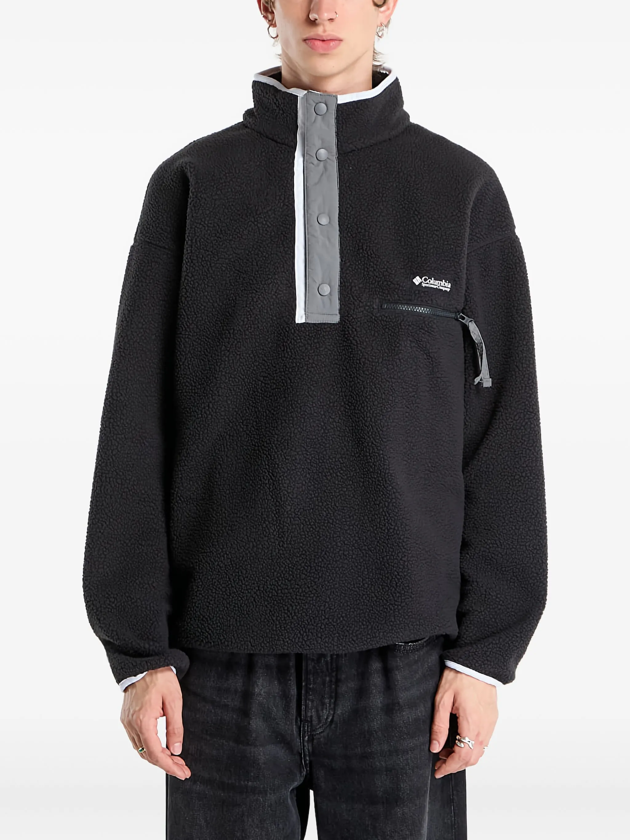 

Свитер Helvetia II с воротником на молнии Columbia, черный