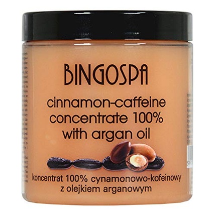 

BINGOSPA Антицеллюлитный концентрат с корицей и кофеином с аргановым маслом для укрепляющих и моделирующих обертываний для тела 250 г