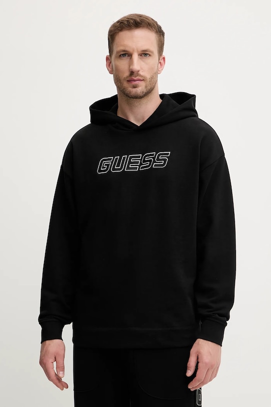 

Хлопковая толстовка MENTORE Guess, черный