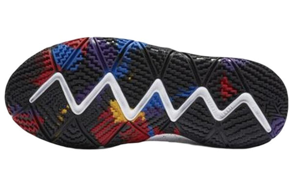 Кроссовки kyrie 4 Nike, белый — фото 4