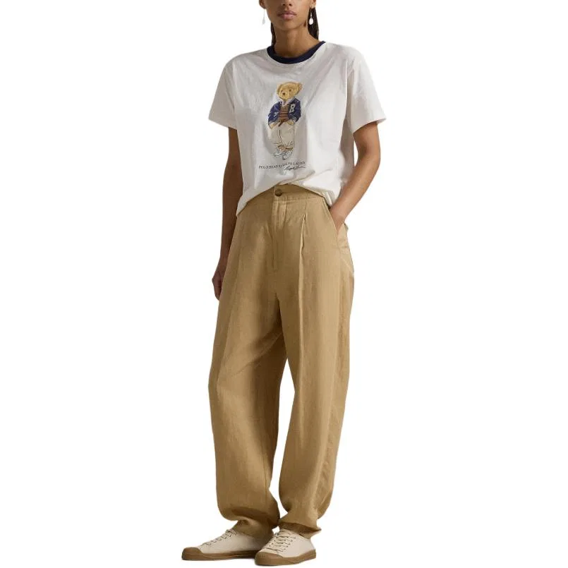 Футболка Polo Bear Jersey Polo Ralph Lauren, White — фото 3
