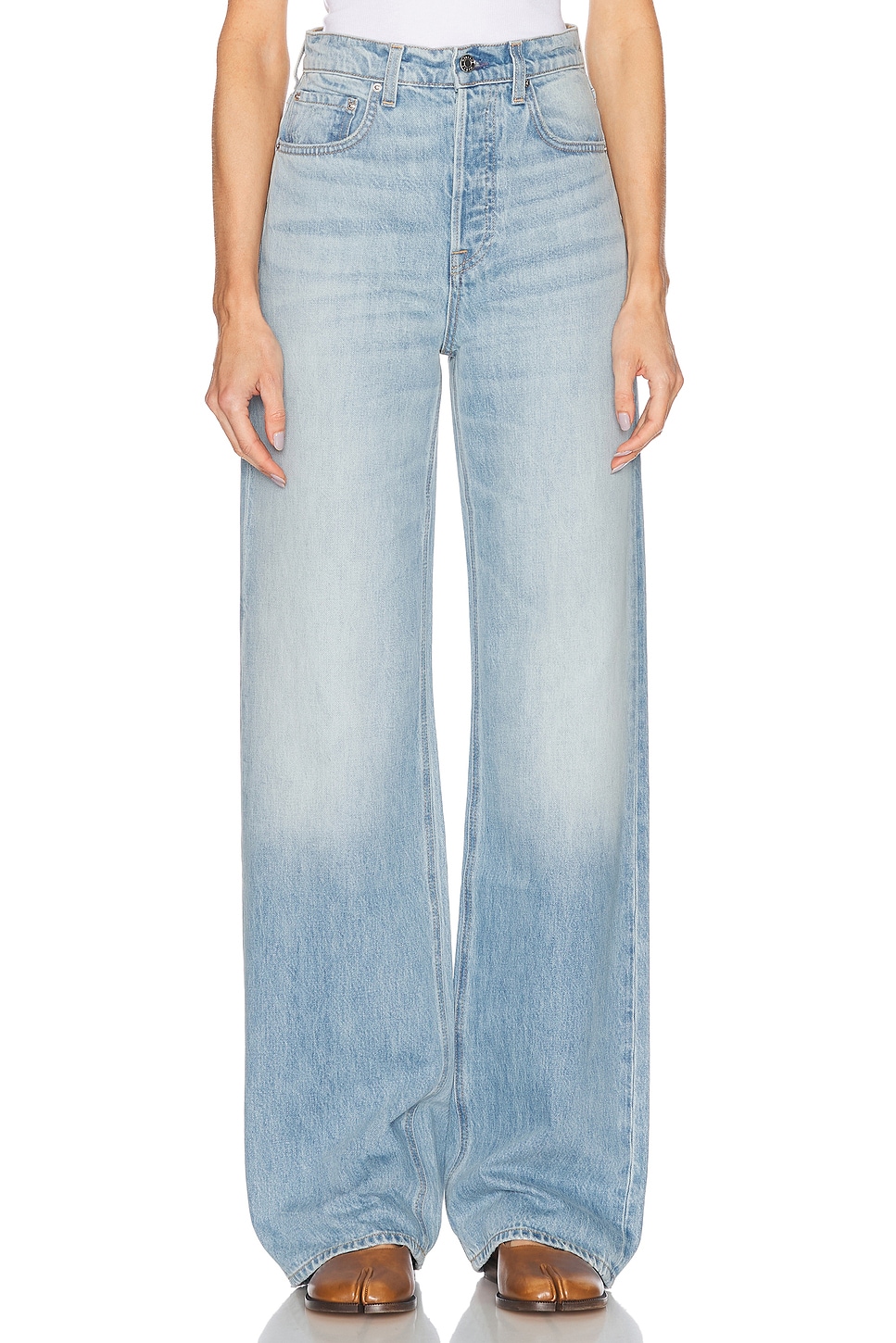 

Брюки Brooklyn High Rise Straight Grlfrnd, York Blvd