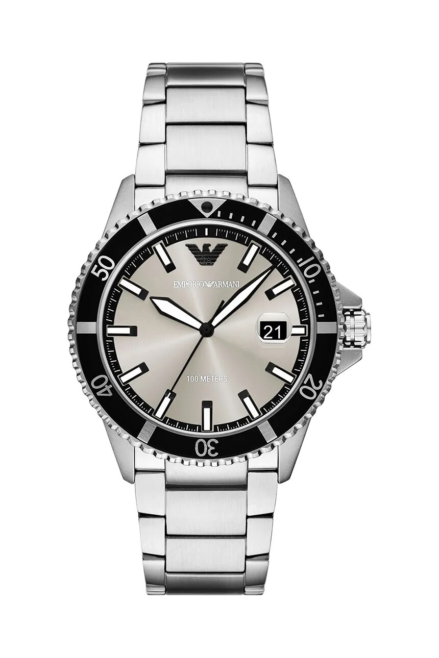 

Часы WORLD EXPLORER Emporio Armani, серебряный