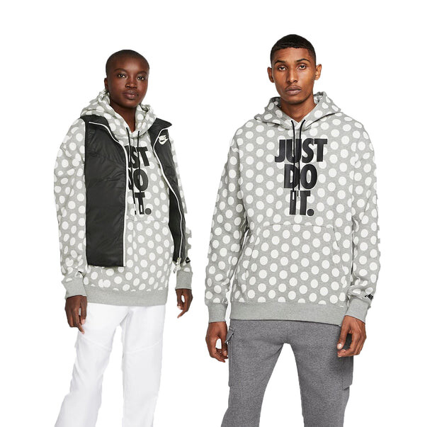 

Толстовка Nike Full Out Dots Hoodie 'Grey White', серый