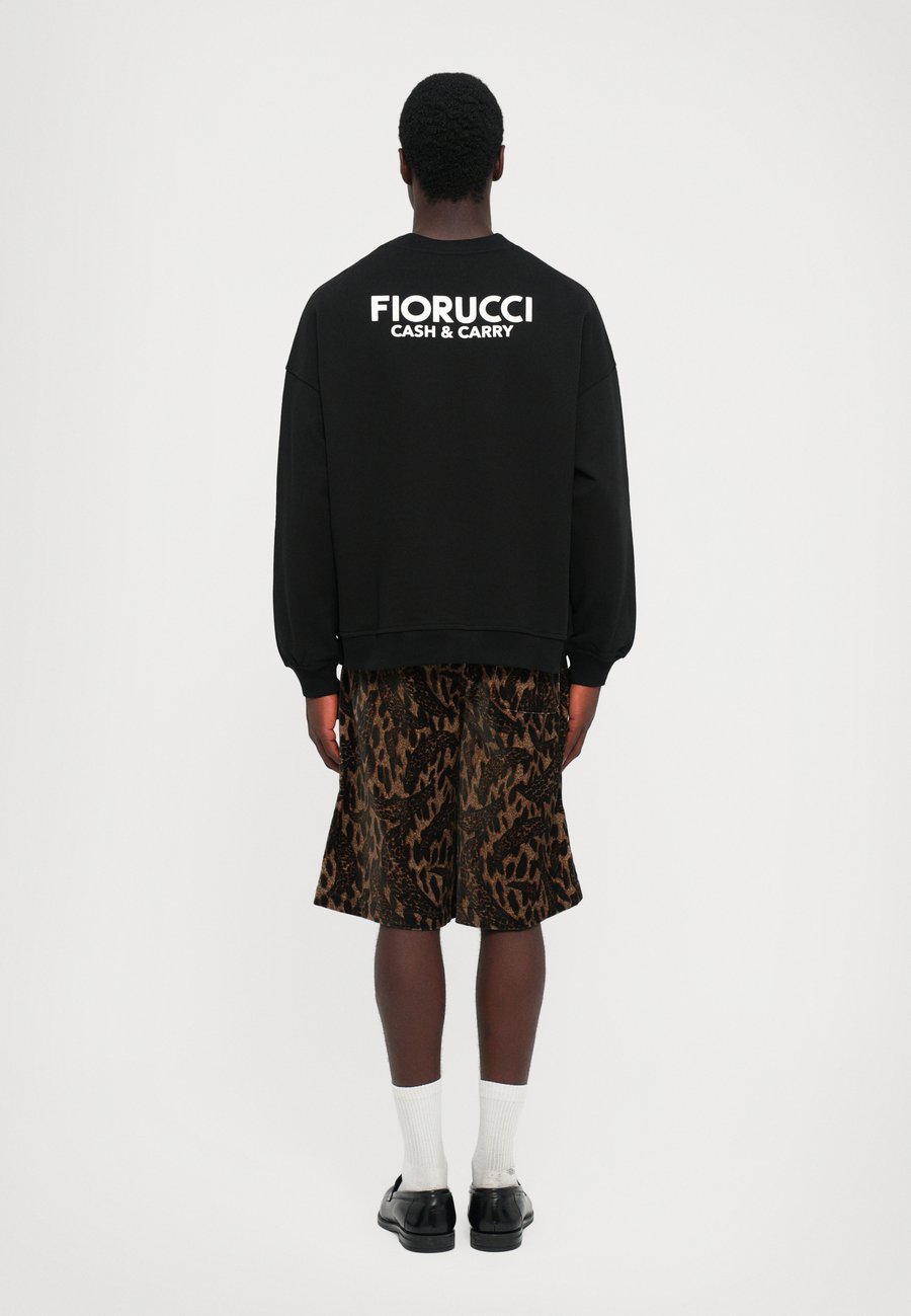 

Толстовка Fiorucci MENS CASH AND CARRY PRINT RELAXED CREW NECK UNISEX, Black
