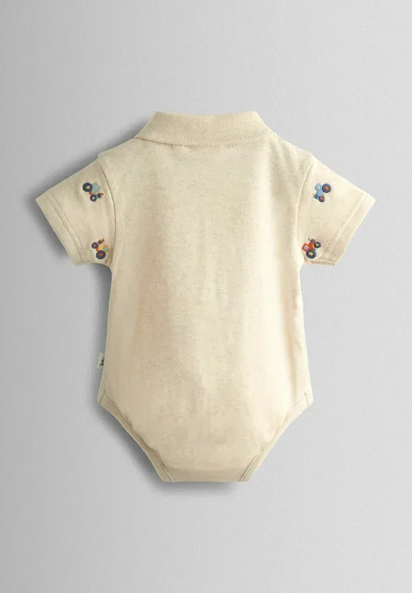 Боди Regular fit Jojo Maman Bébé, натуральный — фото 2