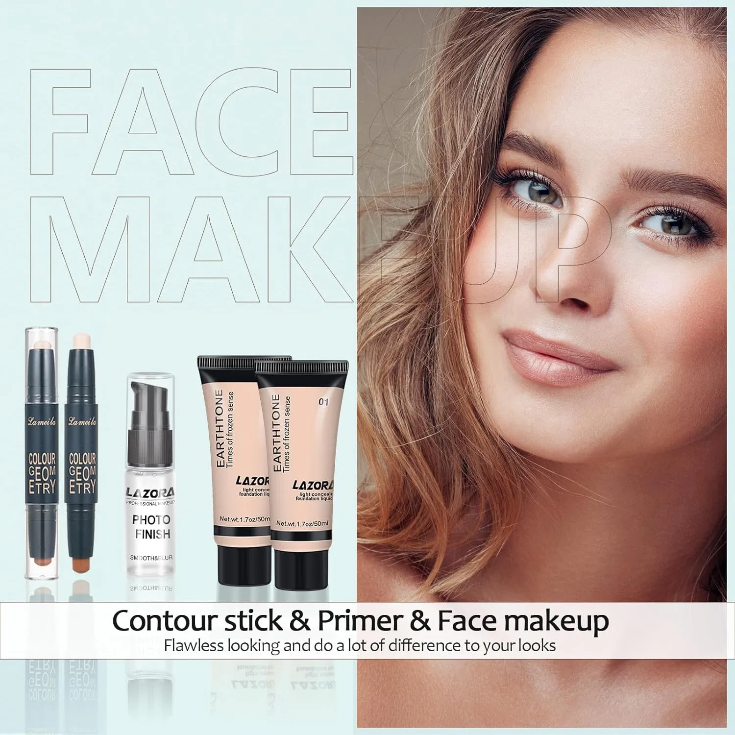 Набор косметики 20 цветов venshun — фото 2