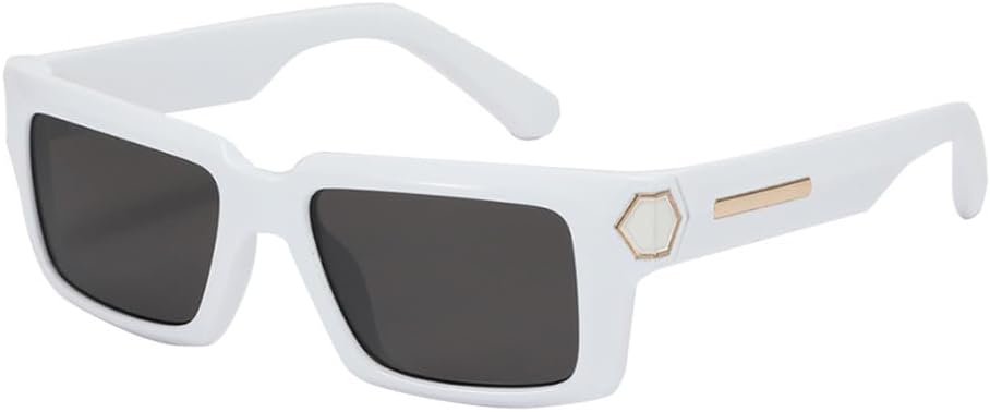 

Солнцезащитные очки в стиле ретро-панк для женщин и мужчин, винтажные солнцезащитные очки с защитой от УФ-излучения UV400 для использования на открытом воздухе HCPIHF, 7