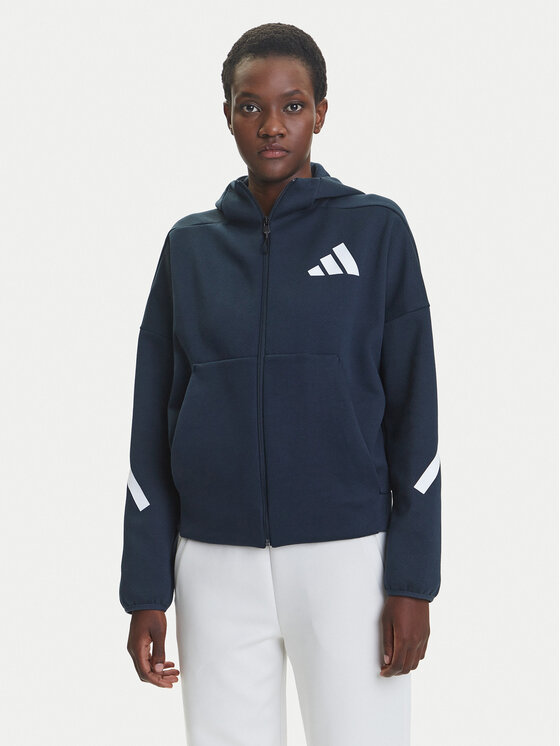

Свободный крой толстовка Z.N.E. JW5320 Adidas, синий