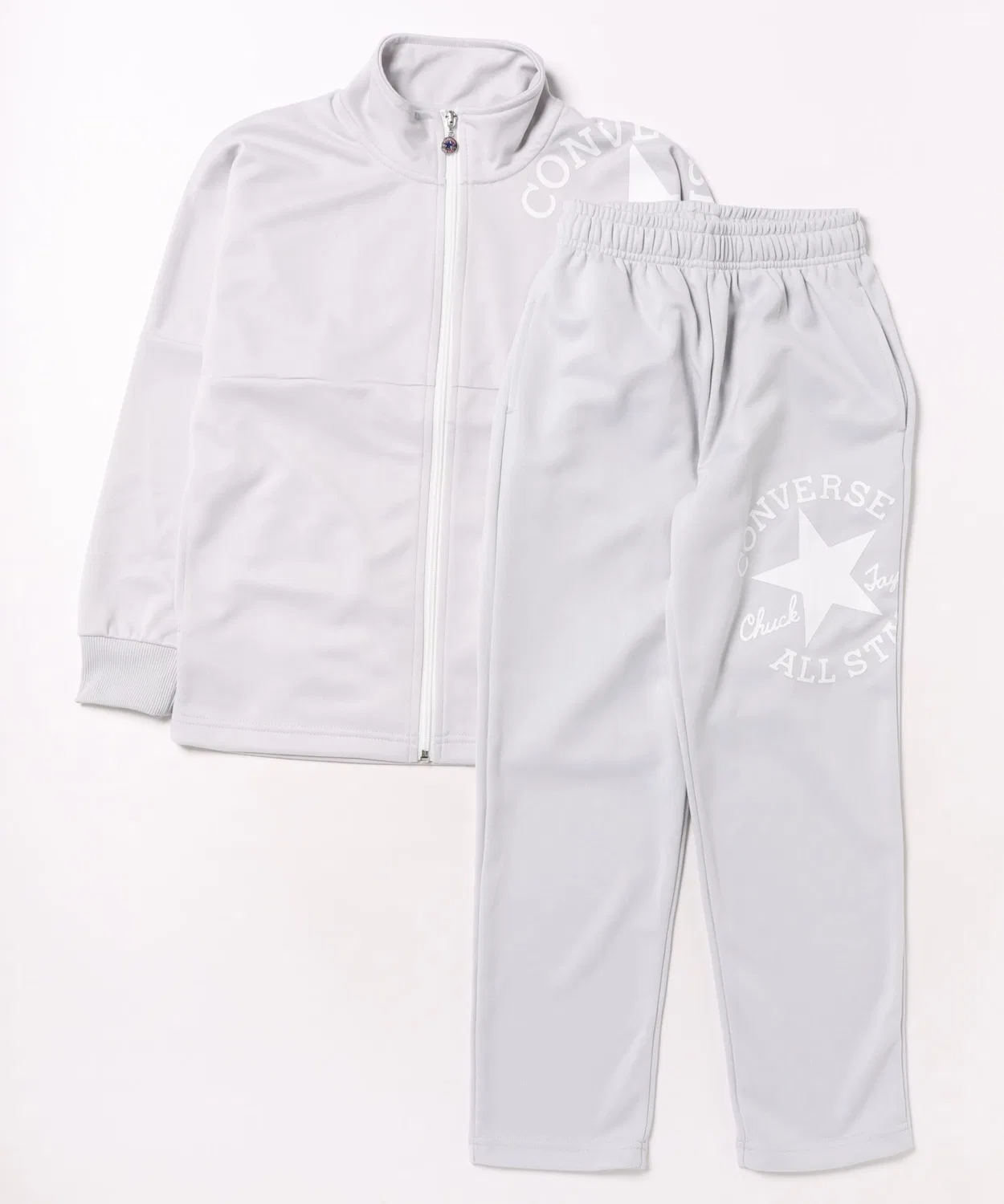 Костюм спортивный CONVERSE School Warm Up Suit, серебристо-серый