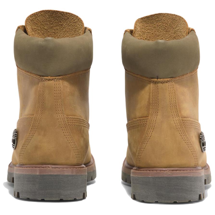 Мужские ботинки Timberland кожаные с амортизацией, коричневый — фото 3