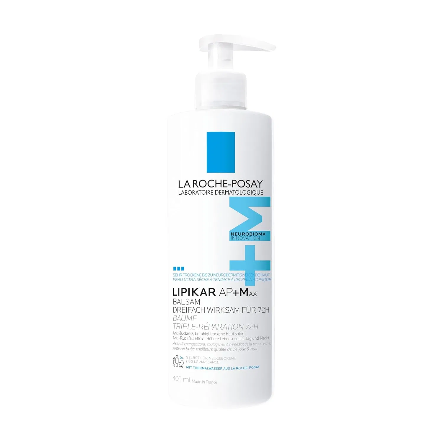 Бальзам для тела Lipikar AP+Max от La Roche Posay, 400 мл La Roche-Posay