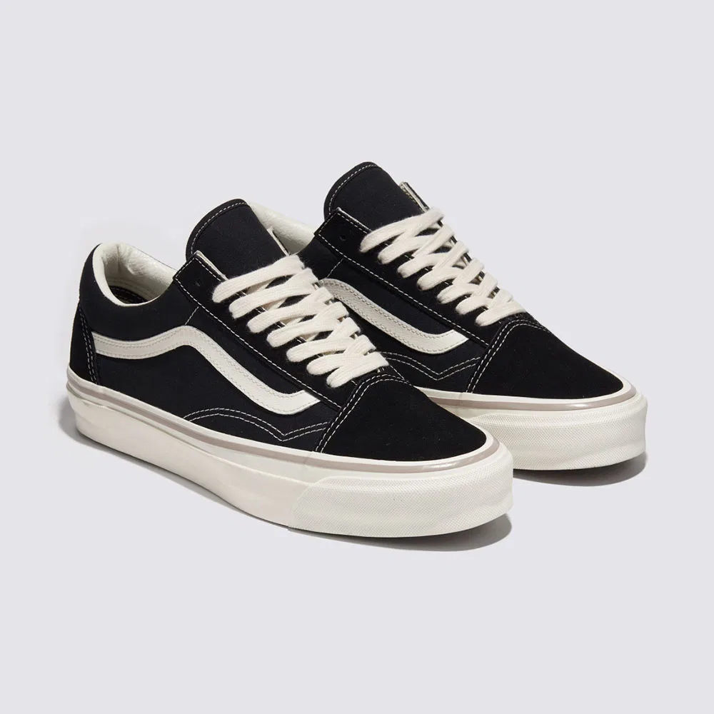 Мужские низкие кеды Old Skool 36 чёрно-белые от Vans