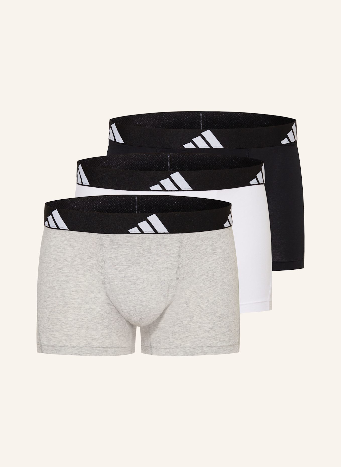 

Упаковка из 3 трусов-боксеров Active Flex Cotton Adidas, мультиколор