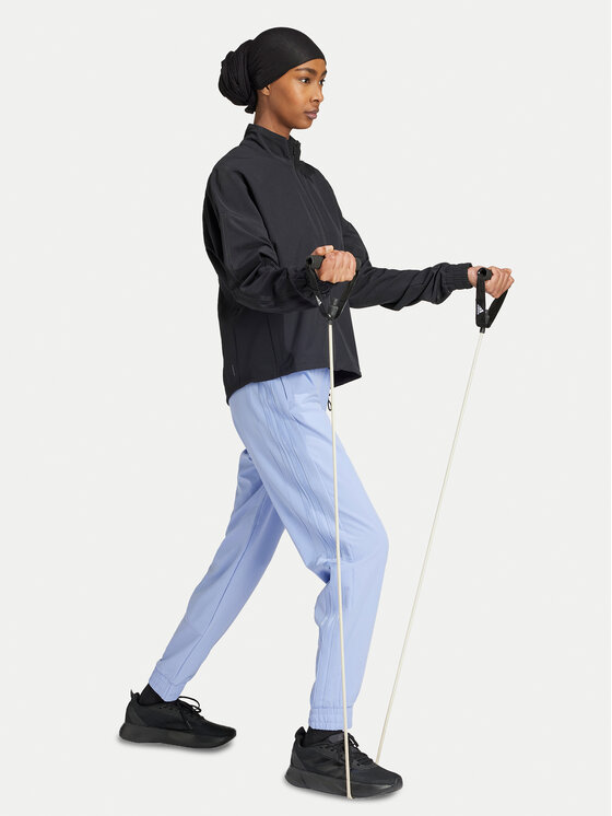 Технический свитшот regular fit Pacer All Gym Tonal 3-Stripes IW8167 Adidas, черный — фото 2