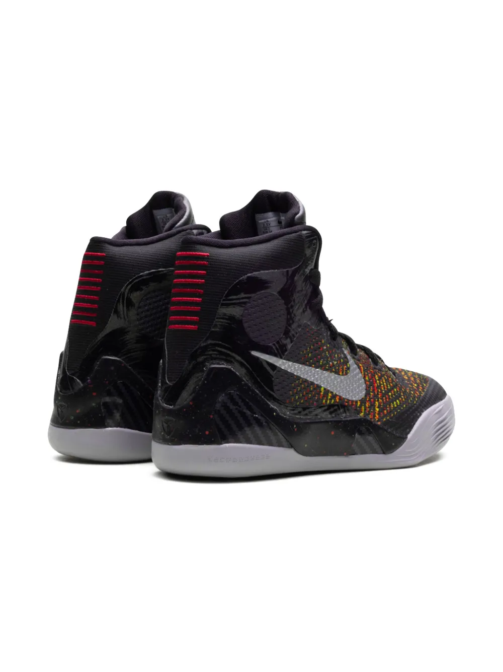 Кроссовки Kobe 9 Elite Protro Masterpiece - Black/Metallic Silver/Bright Crimson/Volt Nike Kids, черный — фото 2