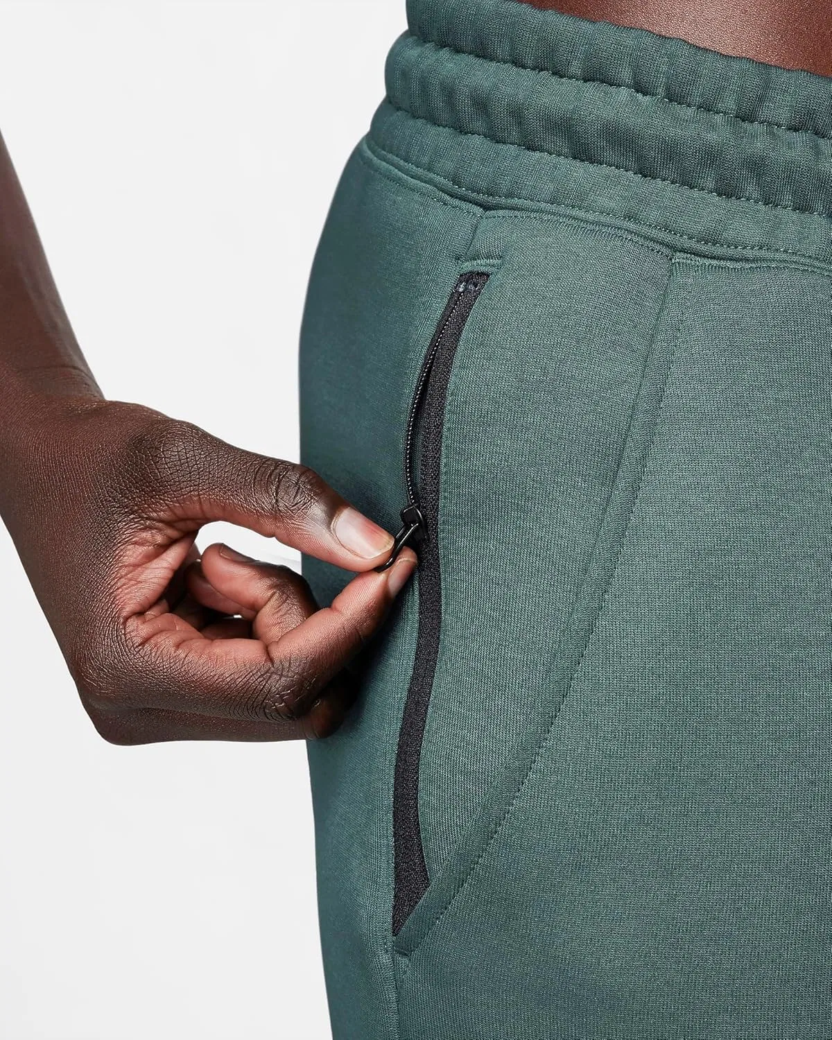 Спортивные брюки Tech Fleece Nike, Deep Jungle — фото 2