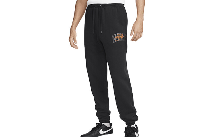 

Спортивные штаны Club Knit мужские черные Nike, черный